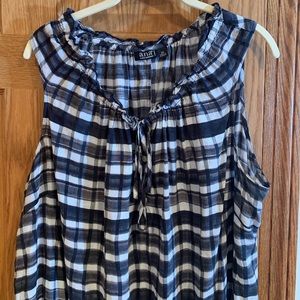 a.n.a. Sleeveless Blouse 2X